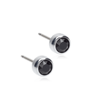 Σκουλαρίκια Βlomdahl Bezel Black