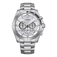 CITIZEN Ρολόι Chronograph Silver Stainless Steel - AN8200-50A