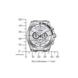 CITIZEN Ρολόι Chronograph Silver Stainless Steel - AN8200-50A