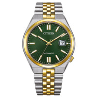 Citizen Ρολόι Tsuyosa 60 Automatic Two Tone Stainless Steel Bracelet - NK0024-54X