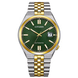 Citizen Ρολόι Tsuyosa 60 Automatic Two Tone Stainless Steel Bracelet - NK0024-54X