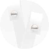 Ασημένια σκουλαρίκια μπίλιες 6.00mm