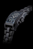 Reactor Fusion-Unisex-Black-Steinless Steel 316L-Black Mop Dial-Sub Seconds-REACTOR - Orange - Kosmima