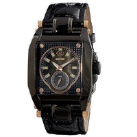 Reactor Fusion-Unisex-Black-Steinless Steel 316L-Black Mop Dial-Sub Seconds-REACTOR - Orange - Kosmima