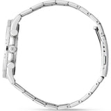 Casio Edifice με λευκό μπρασελέ και πετρόλ χαρακτηριστικά