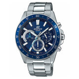 Ανδρικό ρολόι Casio Edifice με μπλε καντράν και στεφανή