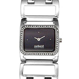 Cacharel Analog Quartz Square Watch. Black Dial - Orange - Kosmima