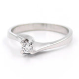 Μονόπετρο δαχτυλίδι